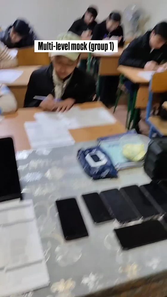 Multi-level mock imtihoni: Aprel–May guruhlari tayyorgarlik testidan o'tdi